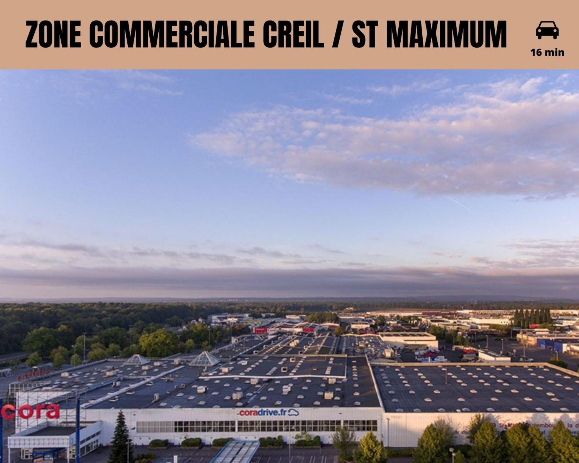Le Cocon Forestier - Proche Aeroport Beauvais, Chantilly, Foret De Hez-Froidmont, Parking Public Gratuit, Wifi & Netflix Клермон Экстерьер фото