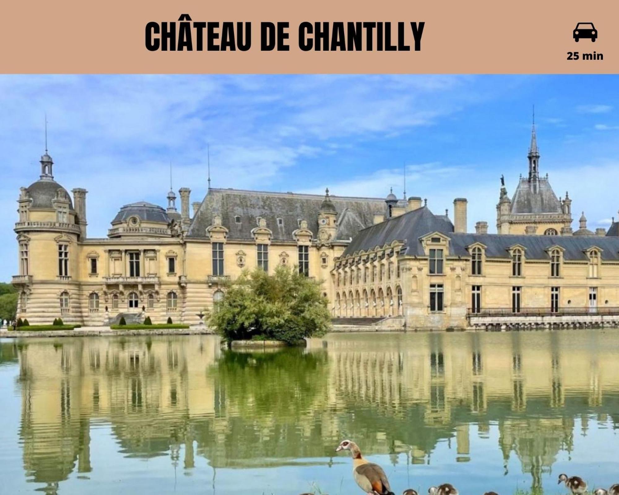 Le Cocon Forestier - Proche Aeroport Beauvais, Chantilly, Foret De Hez-Froidmont, Parking Public Gratuit, Wifi & Netflix Клермон Экстерьер фото